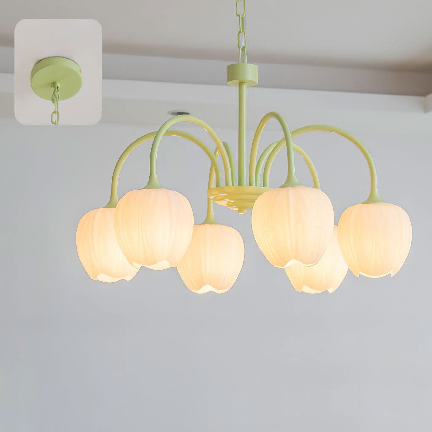 Lampadario LED Tulip Matcha