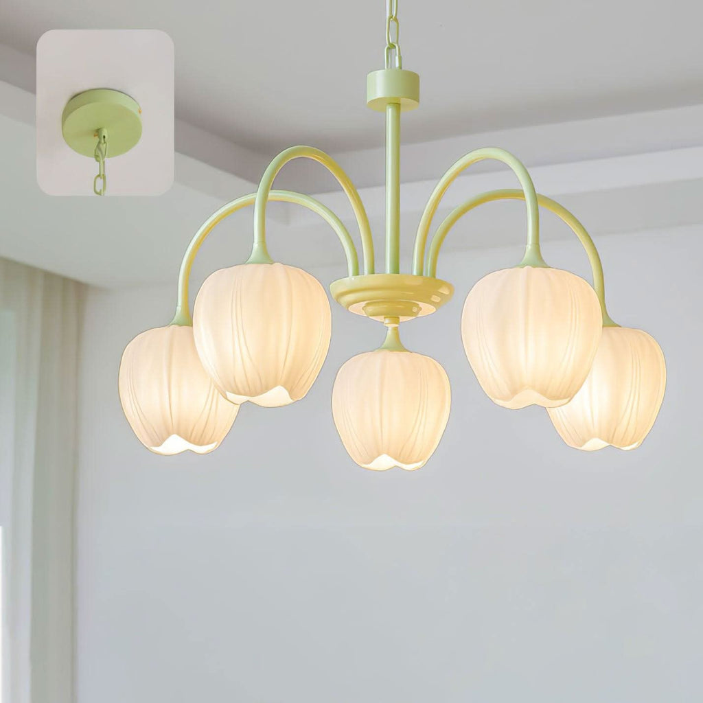 Lampadario LED Tulip Matcha