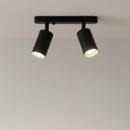 Lampada da soffitto TwinGlow Rotante – Faretto moderno a 2 teste regolabile