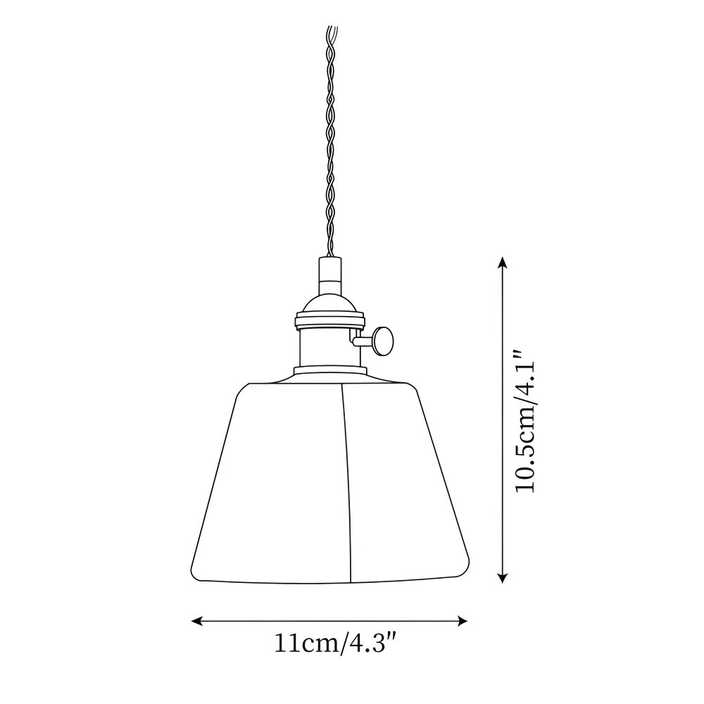 Brassoria – Lampada a sospensione vintage in ottone antico
