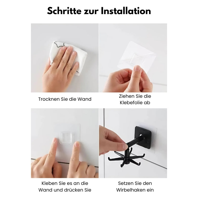 TwistHanger™ | Supporto per appendere girevole versatile a 360°