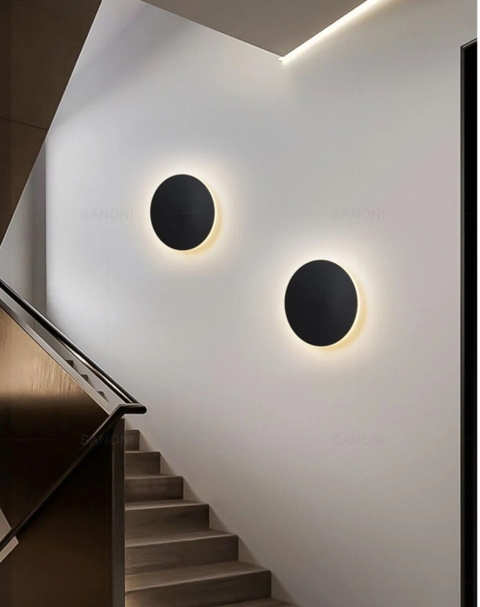 Lampada a Sfera LED da Parete con Effetto Lucido