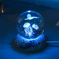 Sfera di Cristallo Luce Notturna del Mondo Sottomarino
