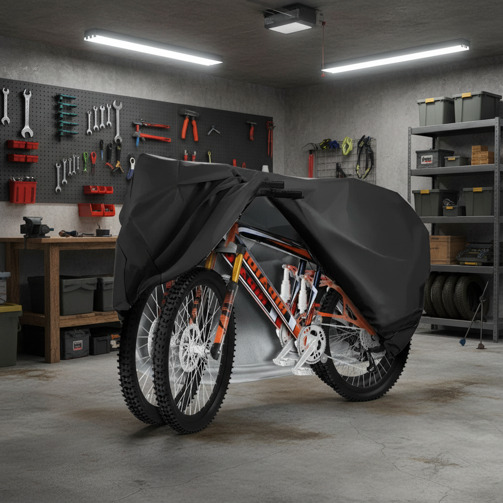BIKEGUARD PRO – Copertura impermeabile per bicicletta con protezione dal vento