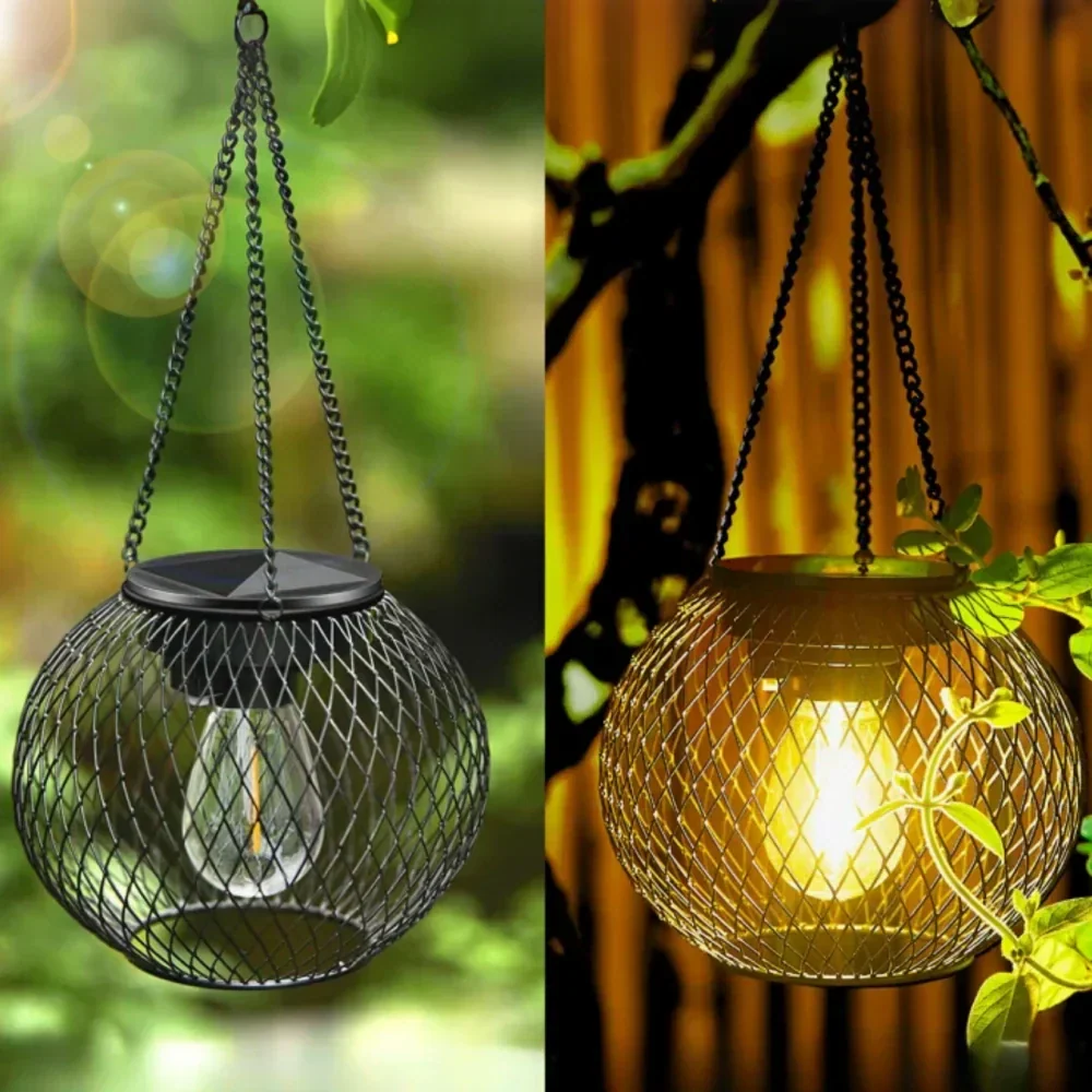 Lanterna Solare Sunny Garden – Luce LED da Esterno Impermeabile con Sensore Automatico