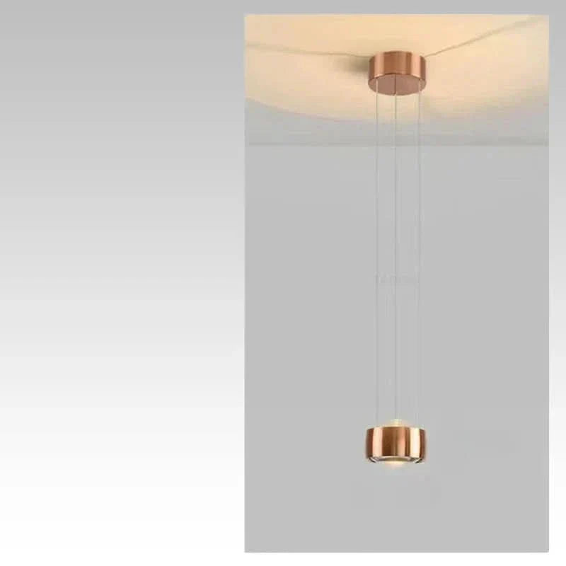 Lampada a sospensione LED moderna per spazi interni