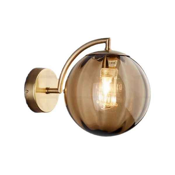 Lampada da Parete in Vetro Moderna - Illuminazione da Parete Elegante Realizzata in Vetro per Soggiorno e Corridoio