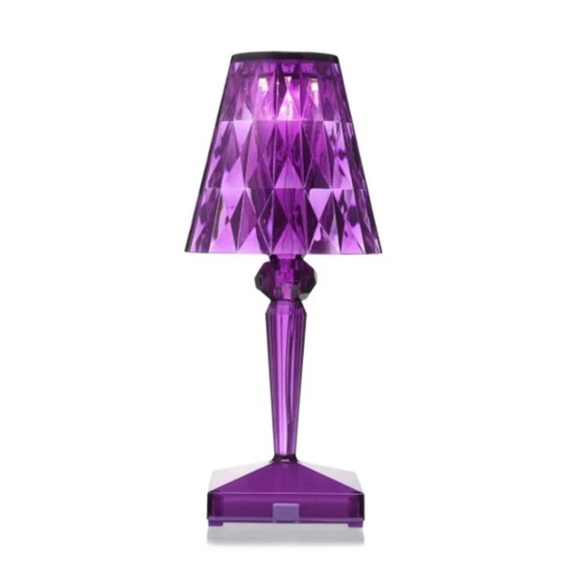 Lampada da tavolo chic con design in cristallo - CrystalLuxe
