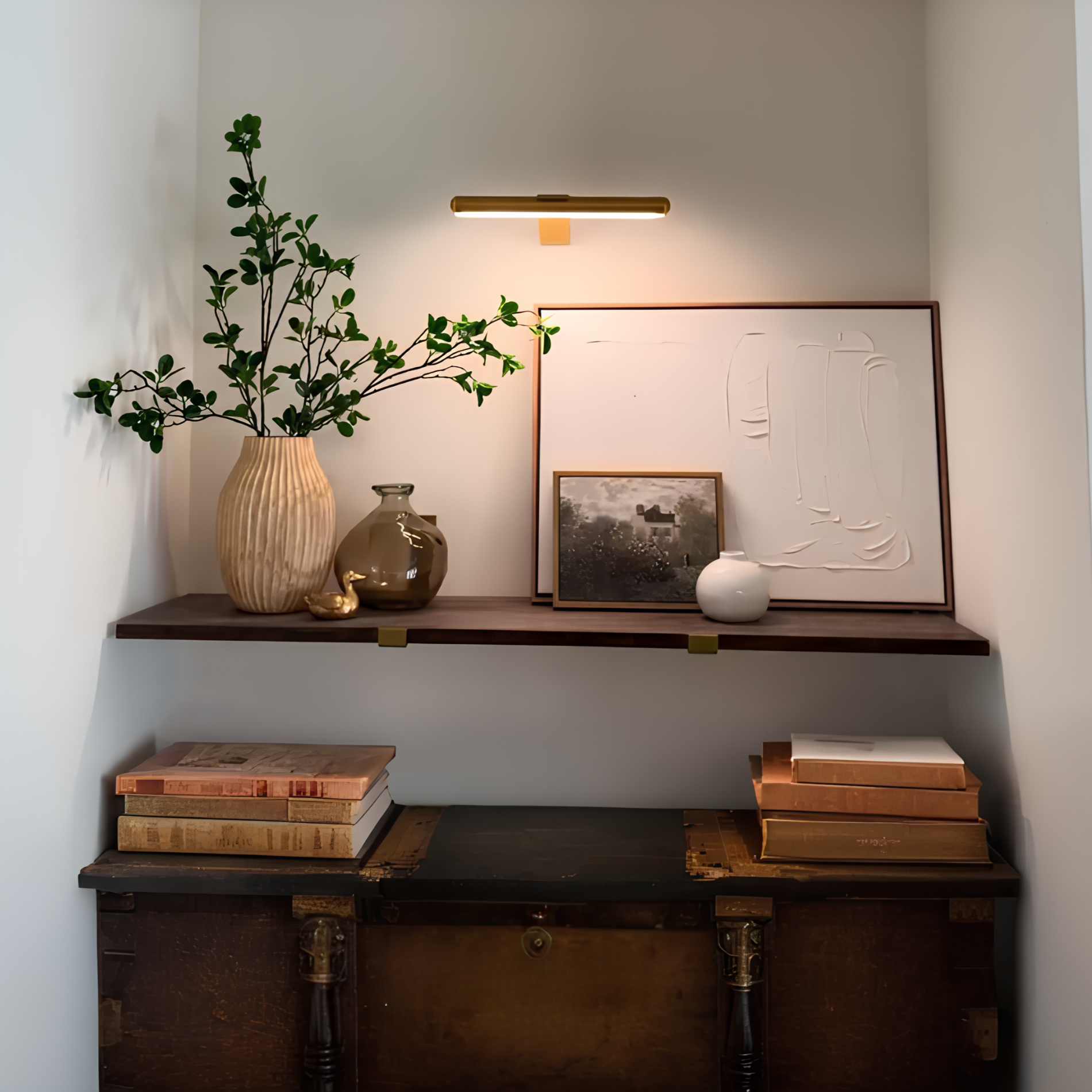 Lovira | Luce LED Ricaricabile per Opere d'Arte da Parete con Telecomando