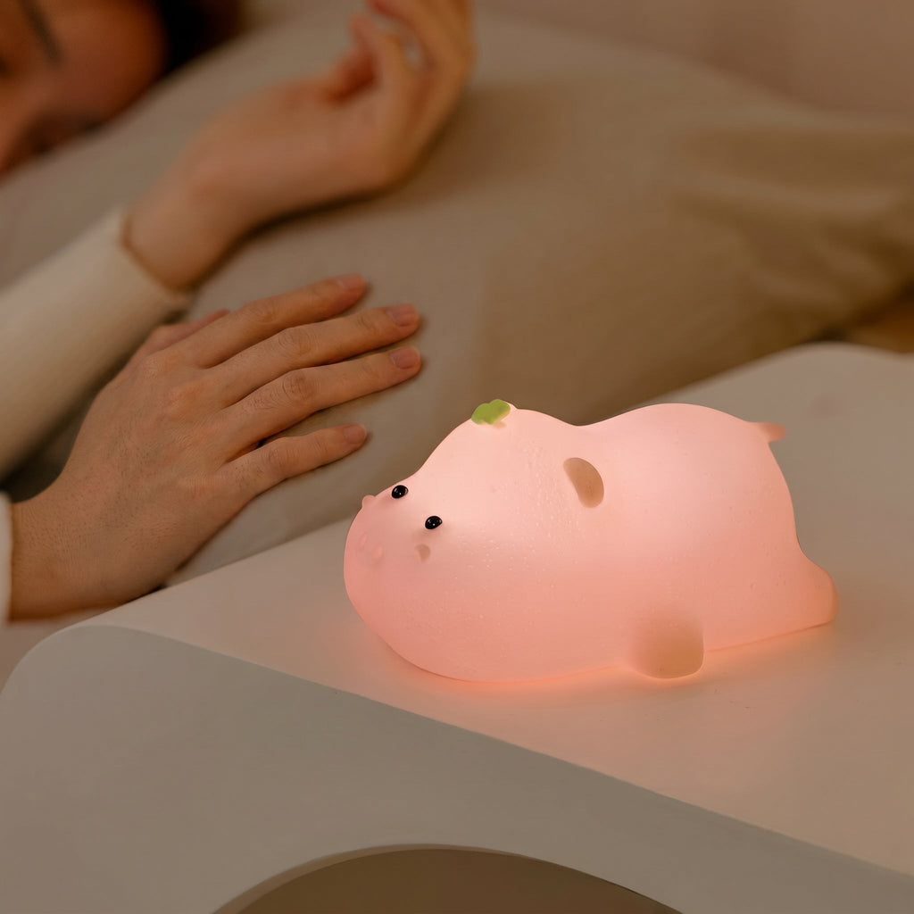 Luce Notturna LED Morbida Design Animale Carino