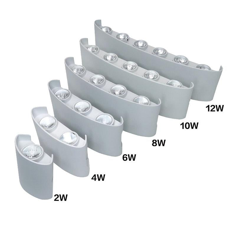 Moderna Applique LED Impermeabile per Interni ed Esterni | Illuminazione Elegante ed Energeticamente Efficiente
