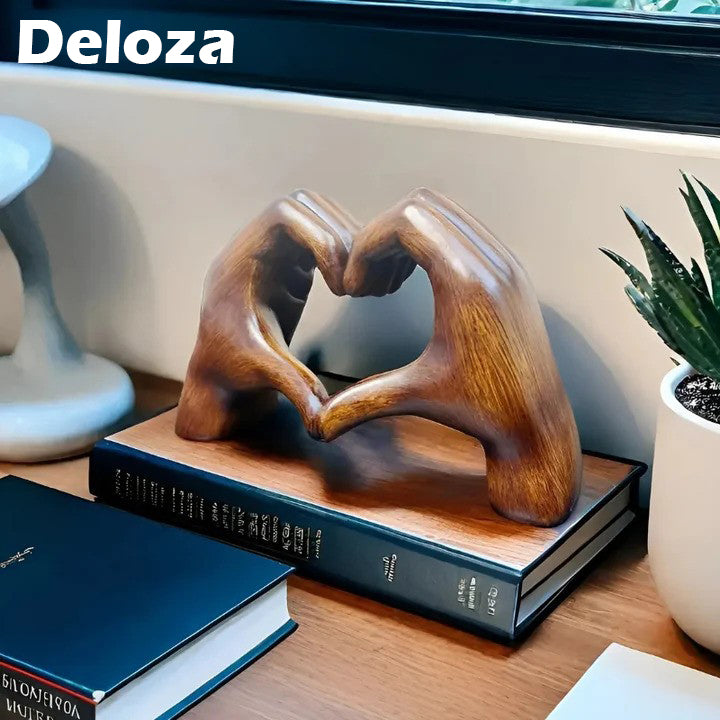 LoveWood™ – Scultura decorativa moderna come simbolo di unione senza tempo