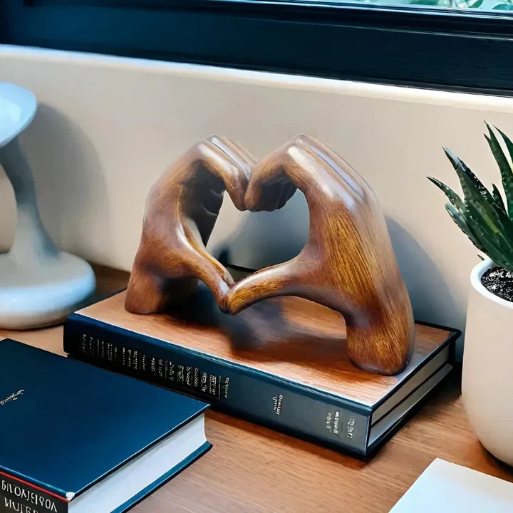 LoveWood™ – Scultura decorativa moderna come simbolo di unione senza tempo