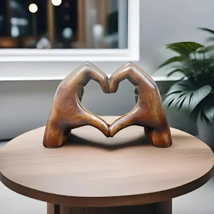 LoveWood™ – Scultura decorativa moderna come simbolo di unione senza tempo