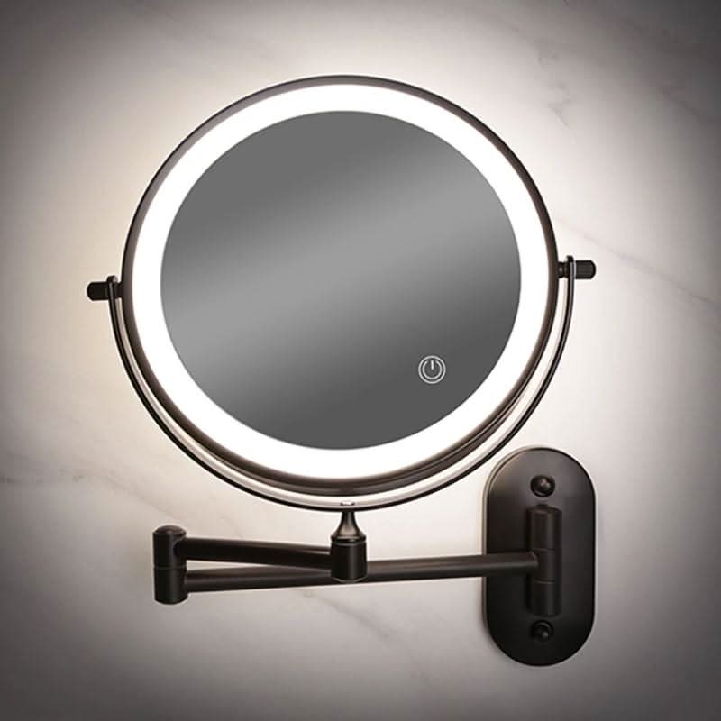 Specchio ingranditore LED da parete | Luminosità regolabile | Ricaricabile | Lumirex