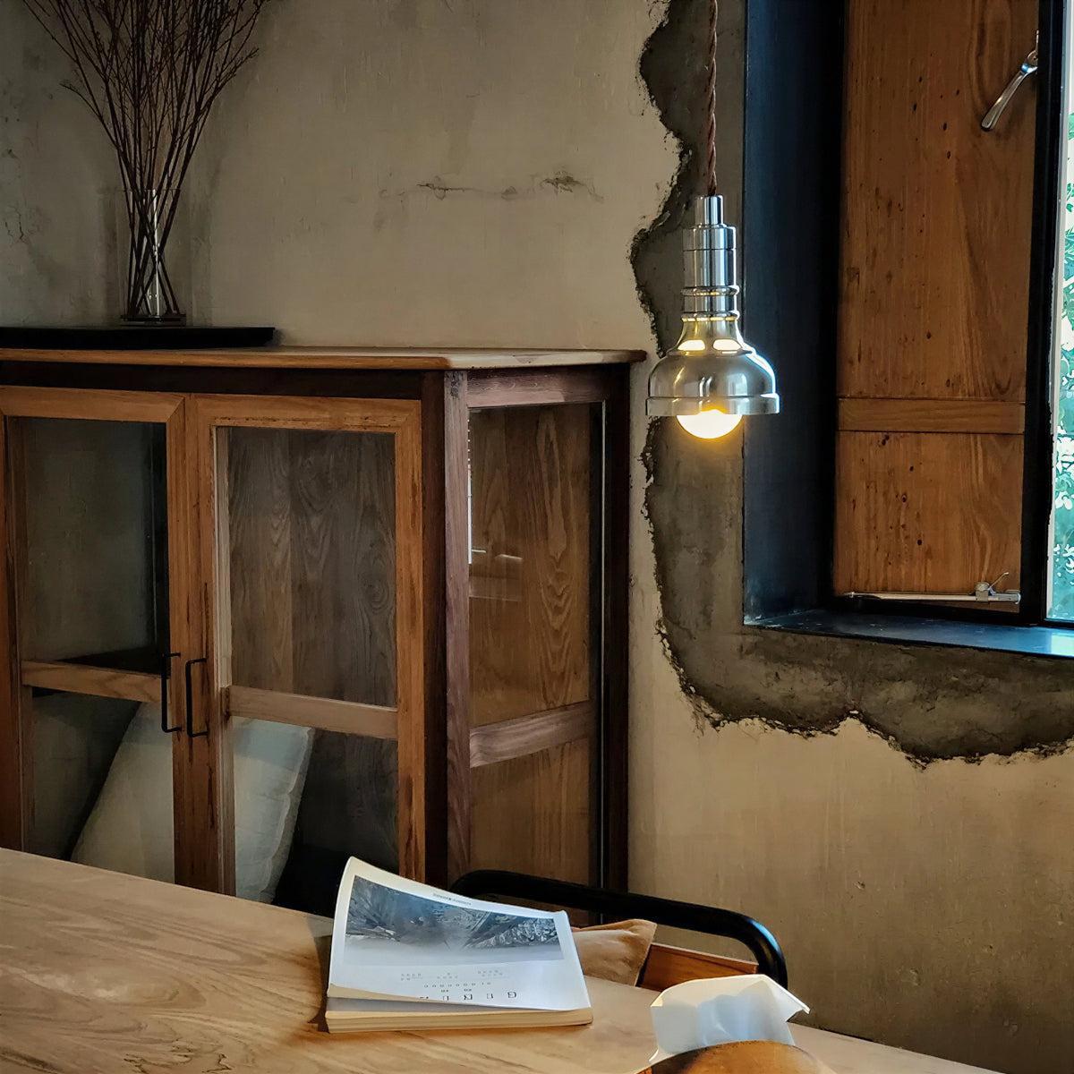 Lampadario in Metallo Vintage