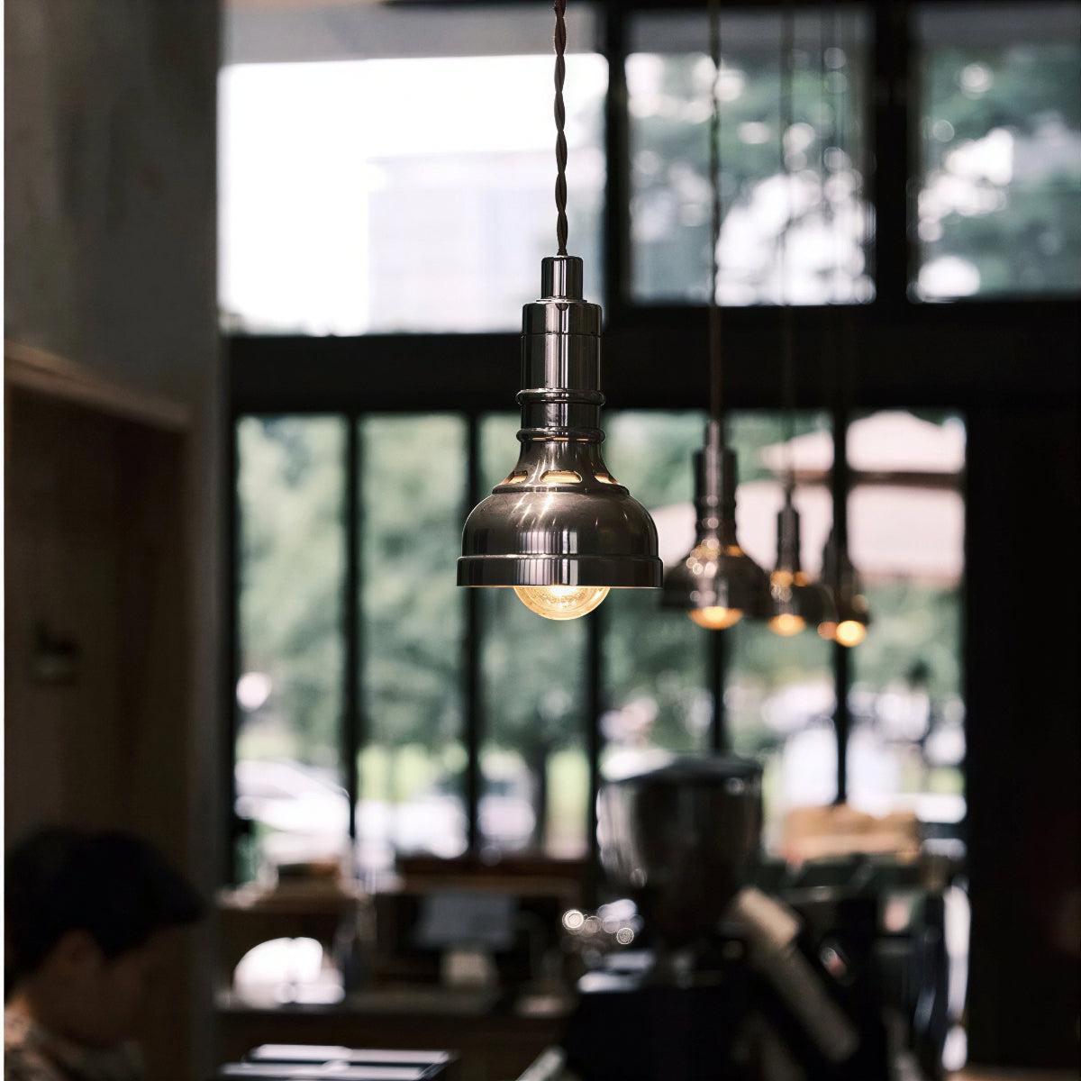 Lampadario in Metallo Vintage