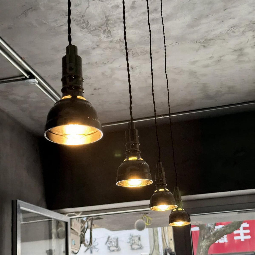 Lampadario in Metallo Vintage