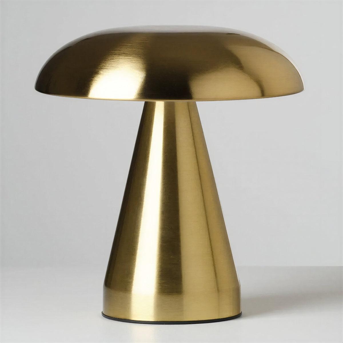 Lampada da Tavolo in Stile Vintage a Forma di Fungo con Illuminazione Calda