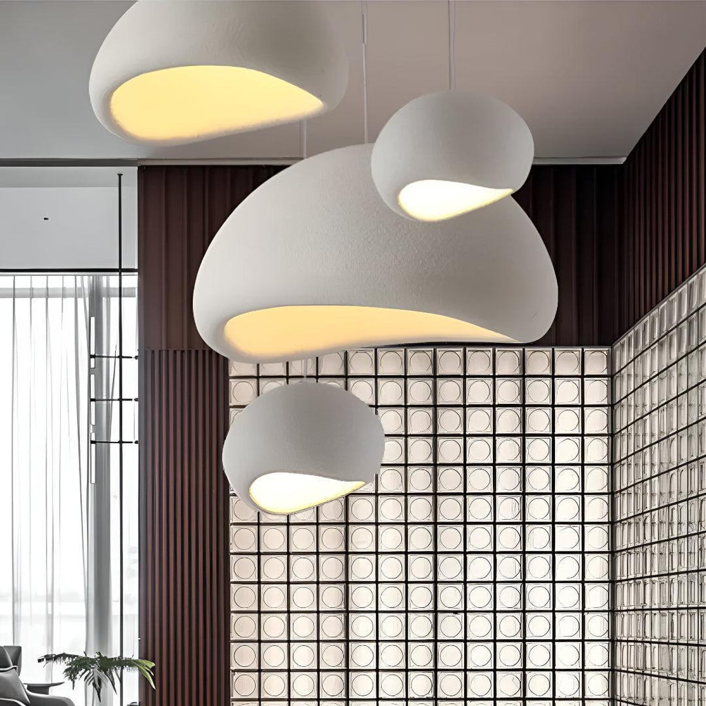 Lampada a sospensione Wabi Sabi con lampada moderna e luce LED