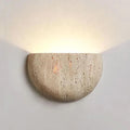 Applique da Parete Retro Wabi Sabi con Design a Mezza Luna