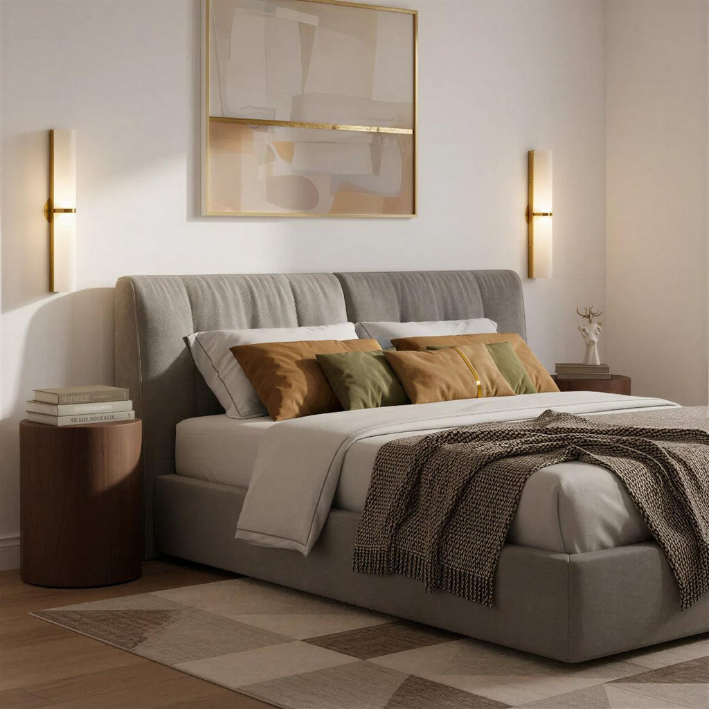 Applique da Parete con Design Moderno a Doppio Tubo