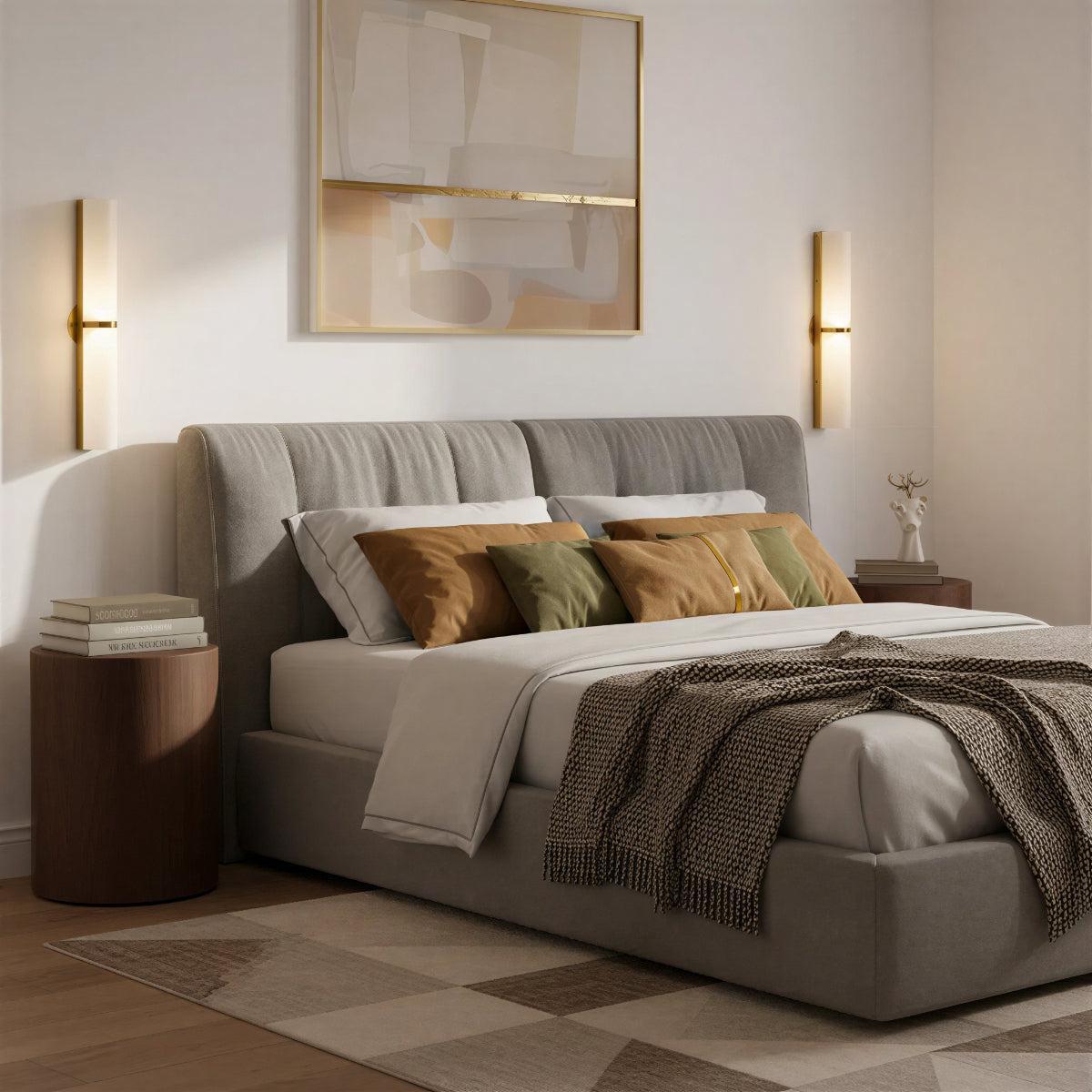 Applique da Parete con Design Moderno a Doppio Tubo