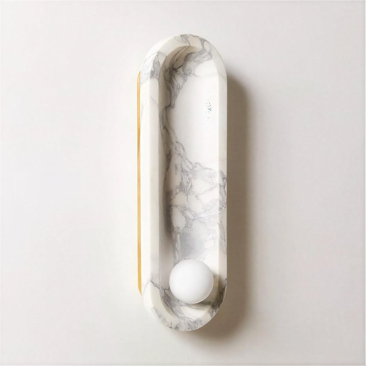 Applique da Parete con Design Moderno in Marmo