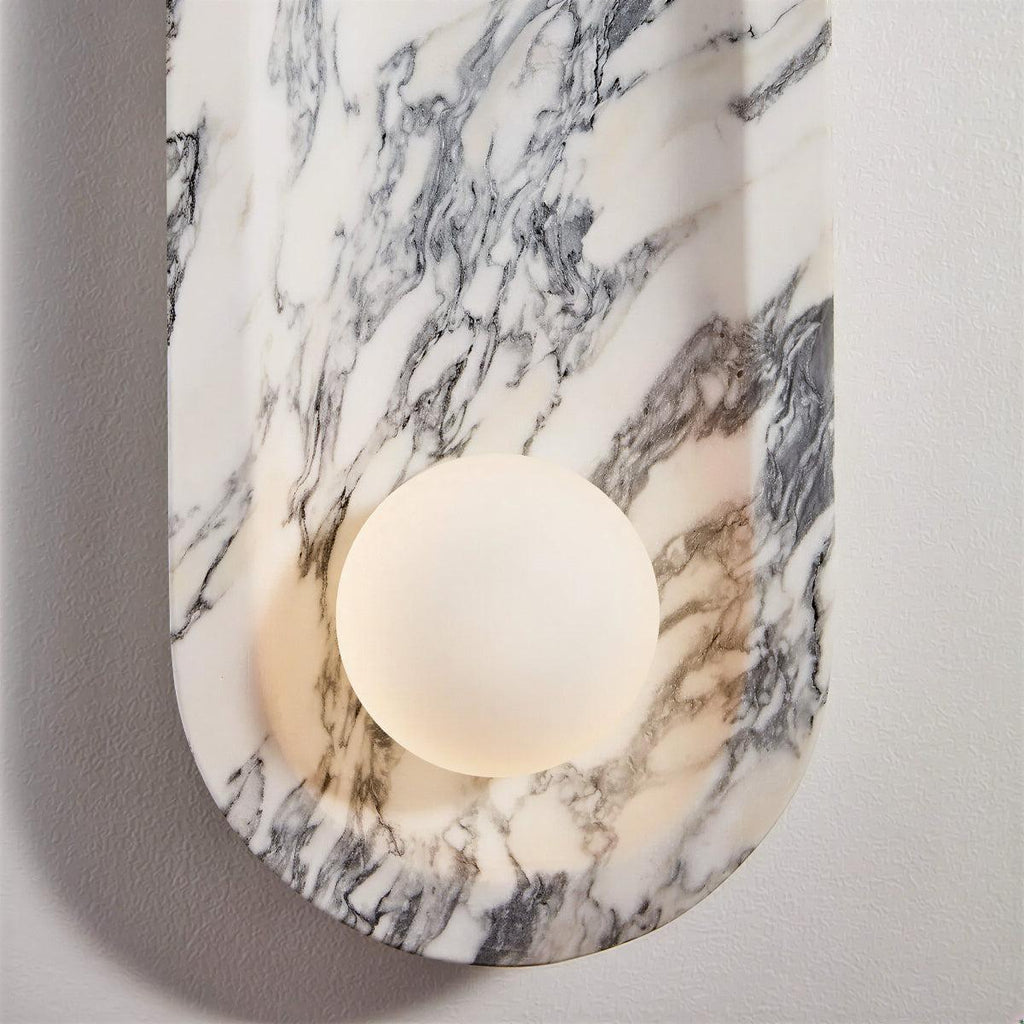 Applique da Parete con Design Moderno in Marmo