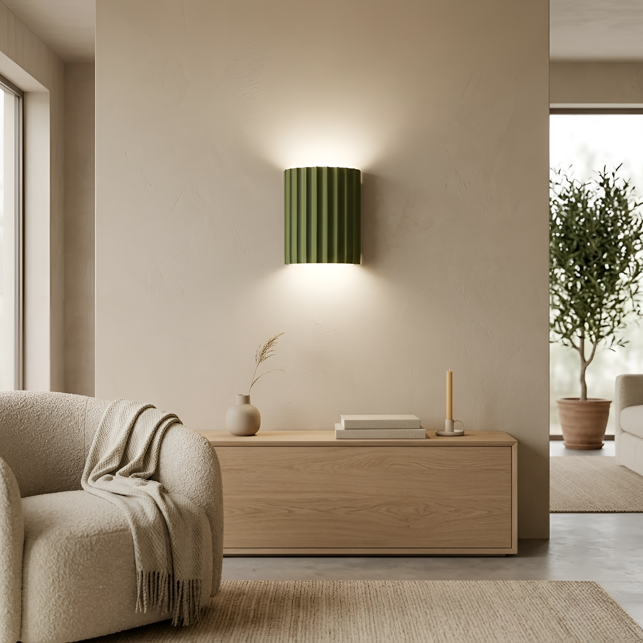 Rowdy - Moderna applique a LED per interni