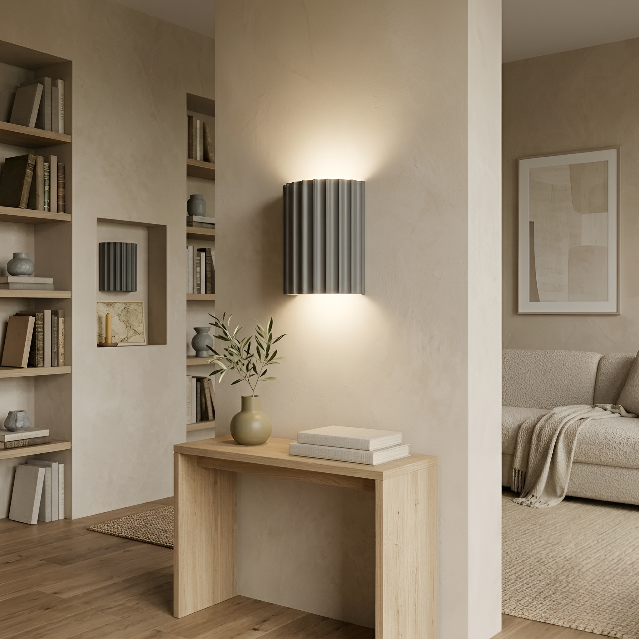 Rowdy - Moderna applique a LED per interni