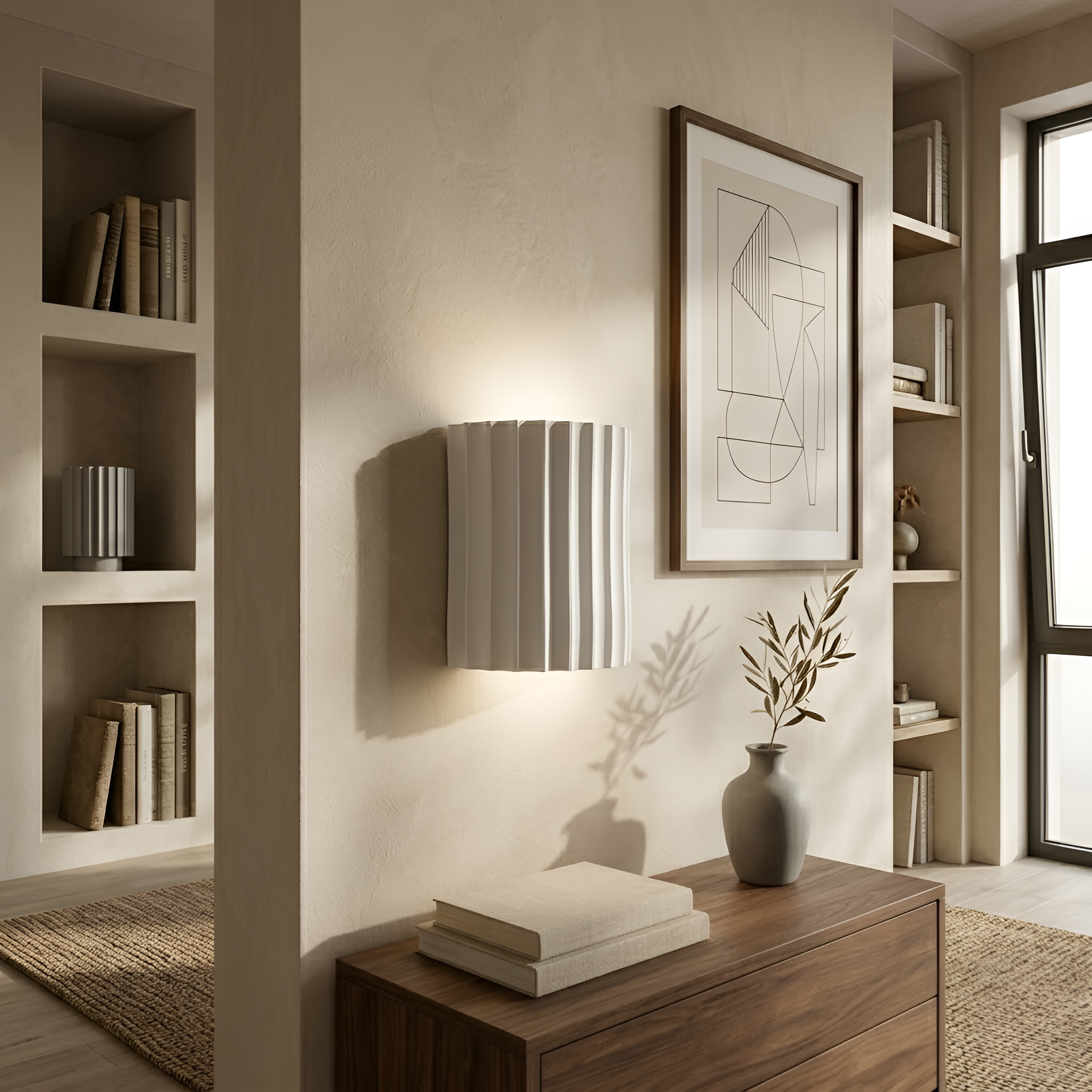 Rowdy - Moderna applique a LED per interni
