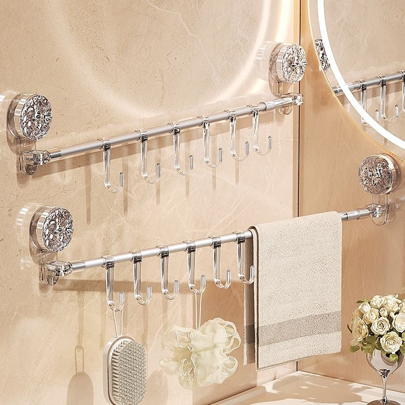Supporto per parete | Ordine senza perdita di spazio | Estensibile, Ventosa, Ganci | WallWise