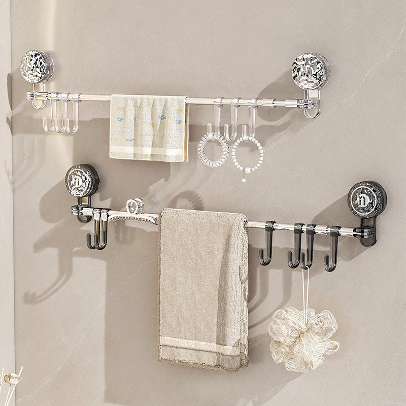 Supporto per parete | Ordine senza perdita di spazio | Estensibile, Ventosa, Ganci | WallWise