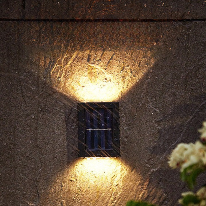 Applique | Applique LED solare per esterni | Sensore crepuscolare automatico | LumaGarden