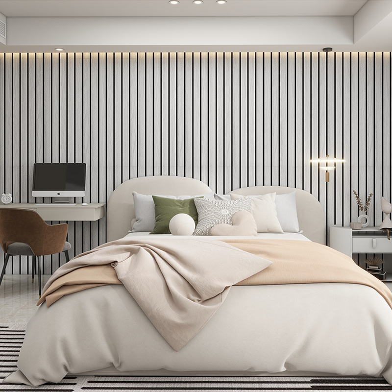Pannello Murale | Design Moderno a Lamelle | Finitura Opaca Resistente agli Spruzzi | StylaSheen