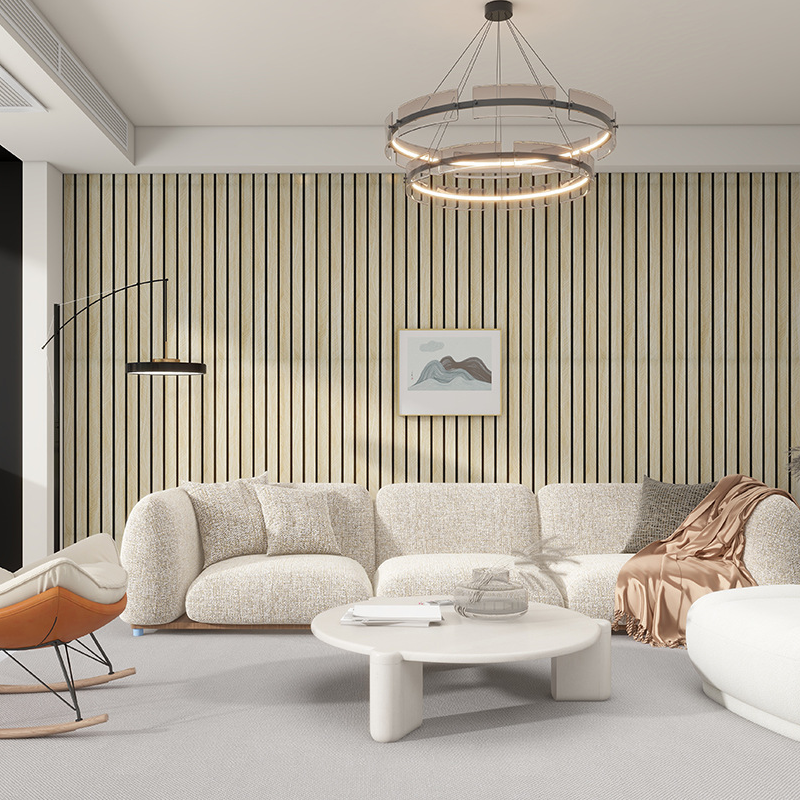 Pannello Murale | Design Moderno a Lamelle | Finitura Opaca Resistente agli Spruzzi | StylaSheen