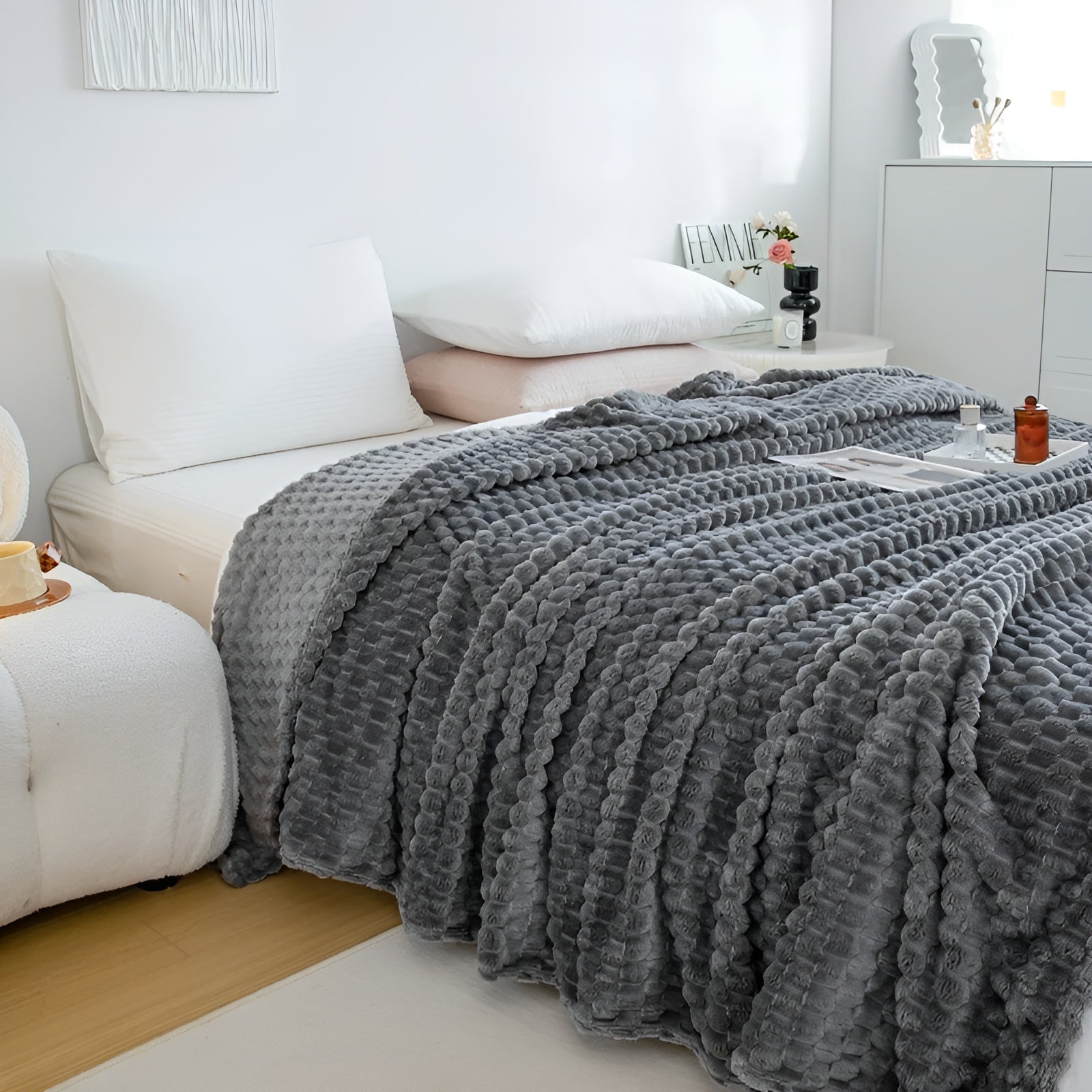 Coperta – Coperta super morbida e calda per divano e letto