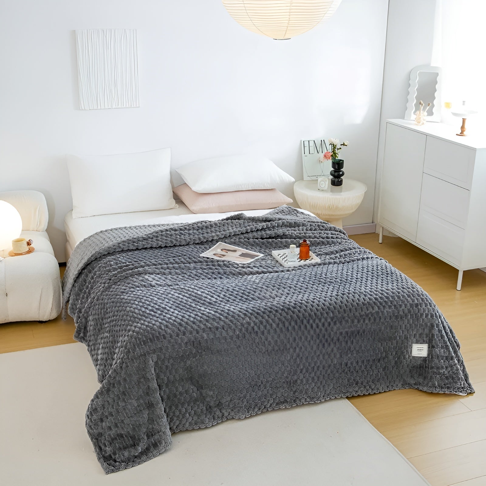 Coperta – Coperta super morbida e calda per divano e letto