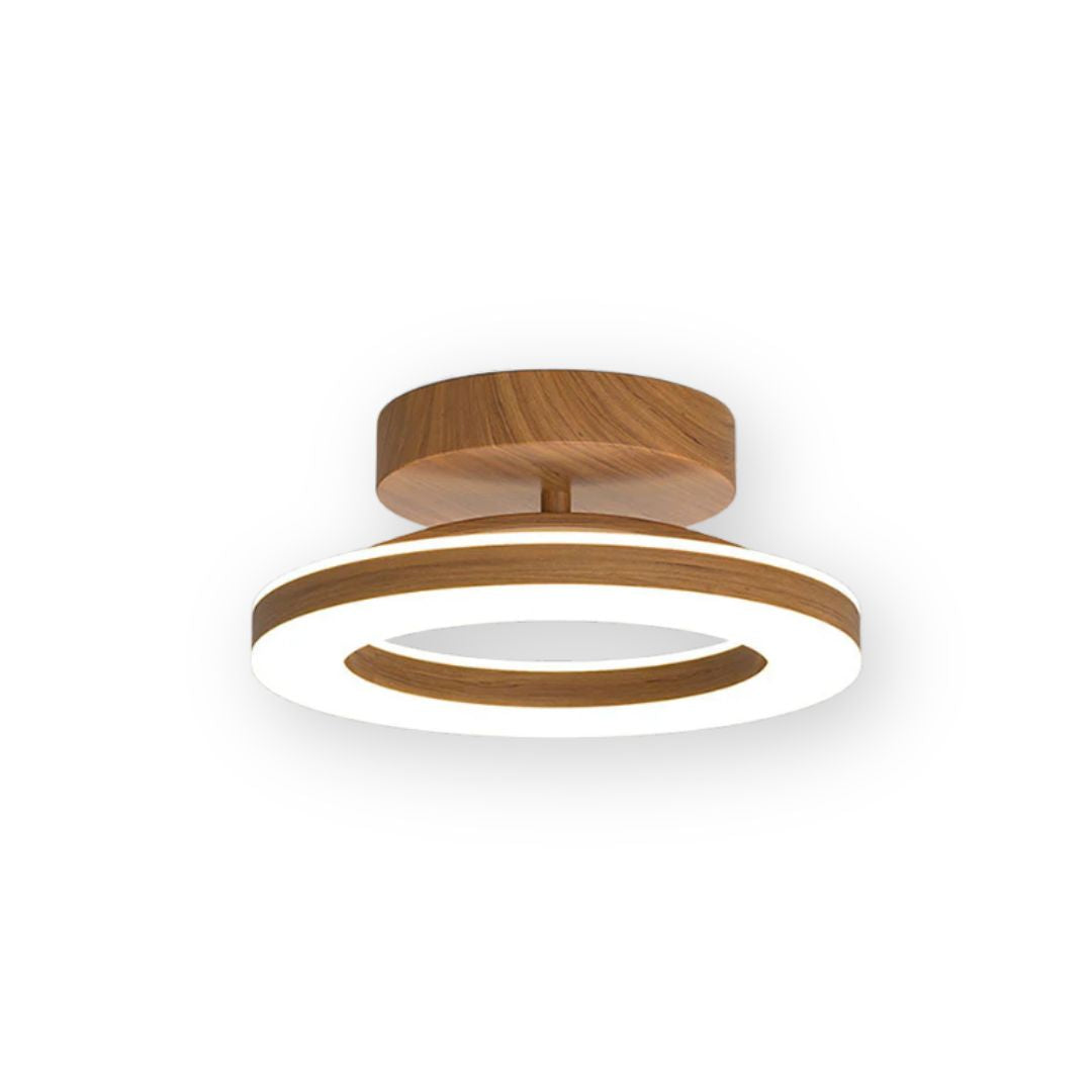 Cypressa - Lampada da soffitto LED rotonda in acrilico per ingresso e hall