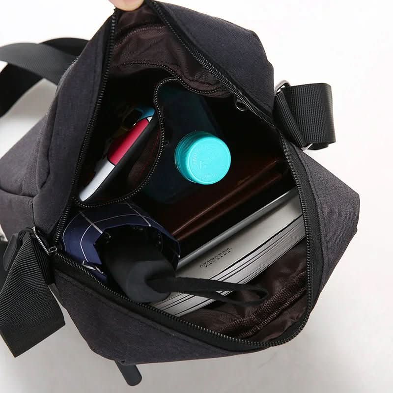 METROSAFE – Borsa a Spalla Impermeabile da Uomo con Design Antifurto