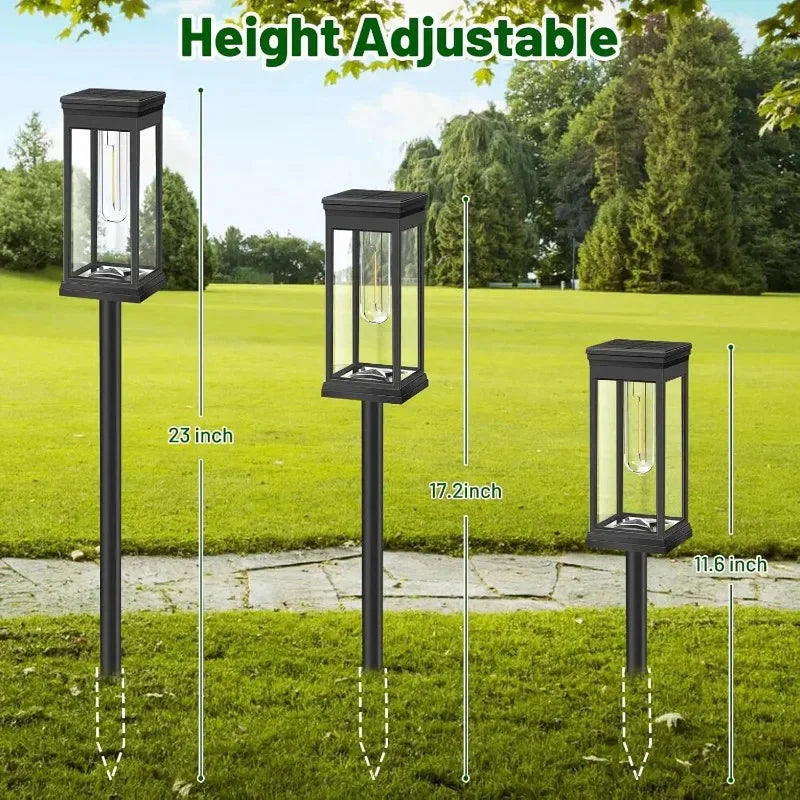 Luci da Giardino | Accensione Automatica al Crepuscolo | Resistente alle Intemperie | GiardinoFaro