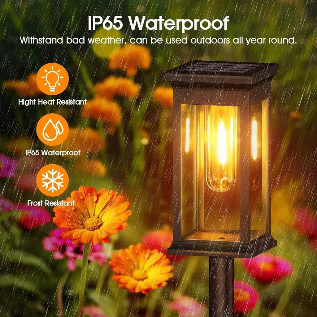 Luci da Giardino | Accensione Automatica al Crepuscolo | Resistente alle Intemperie | GiardinoFaro