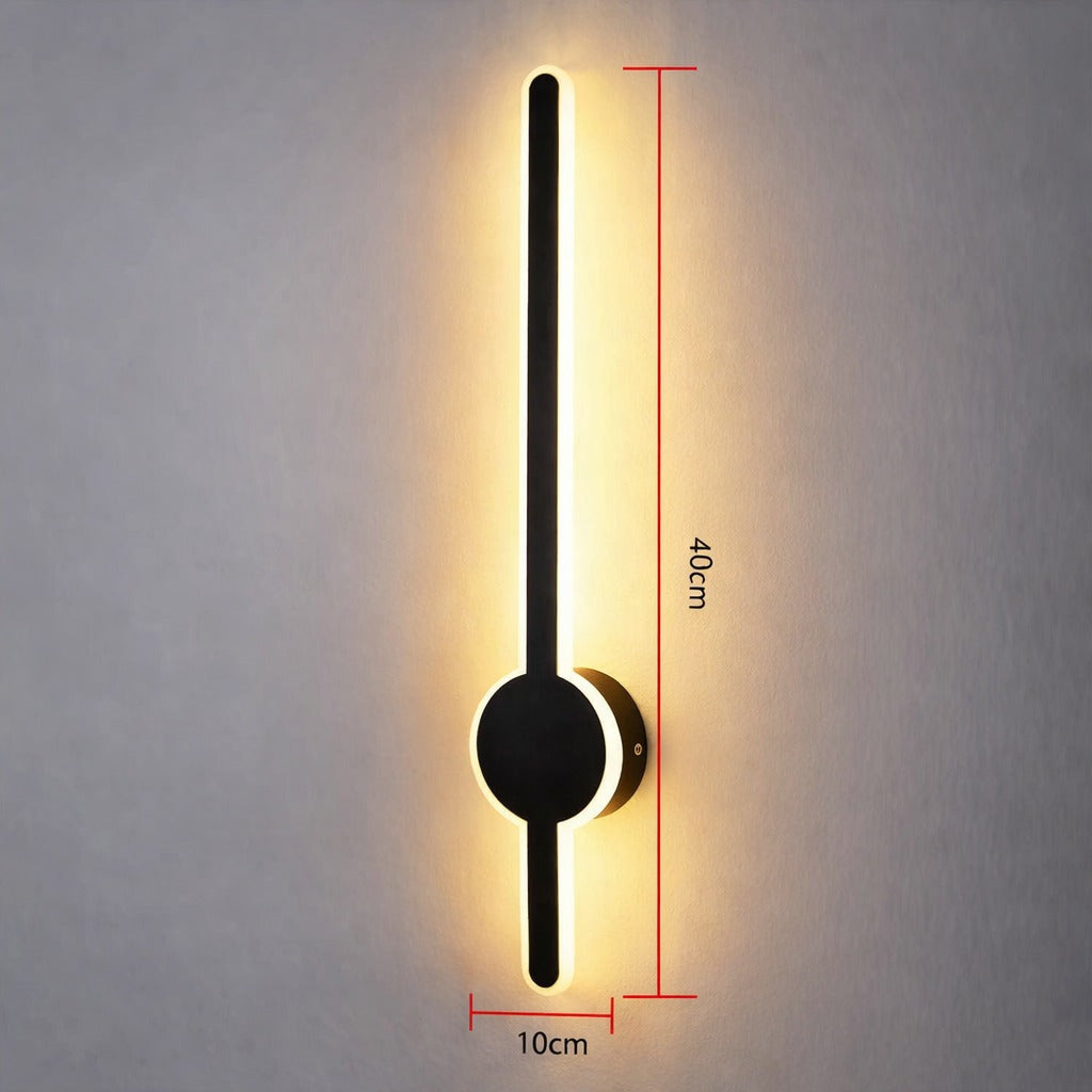 LumoFlex – Lampada da Parete LED Dimmerabile con Temperatura di Colore Regolabile