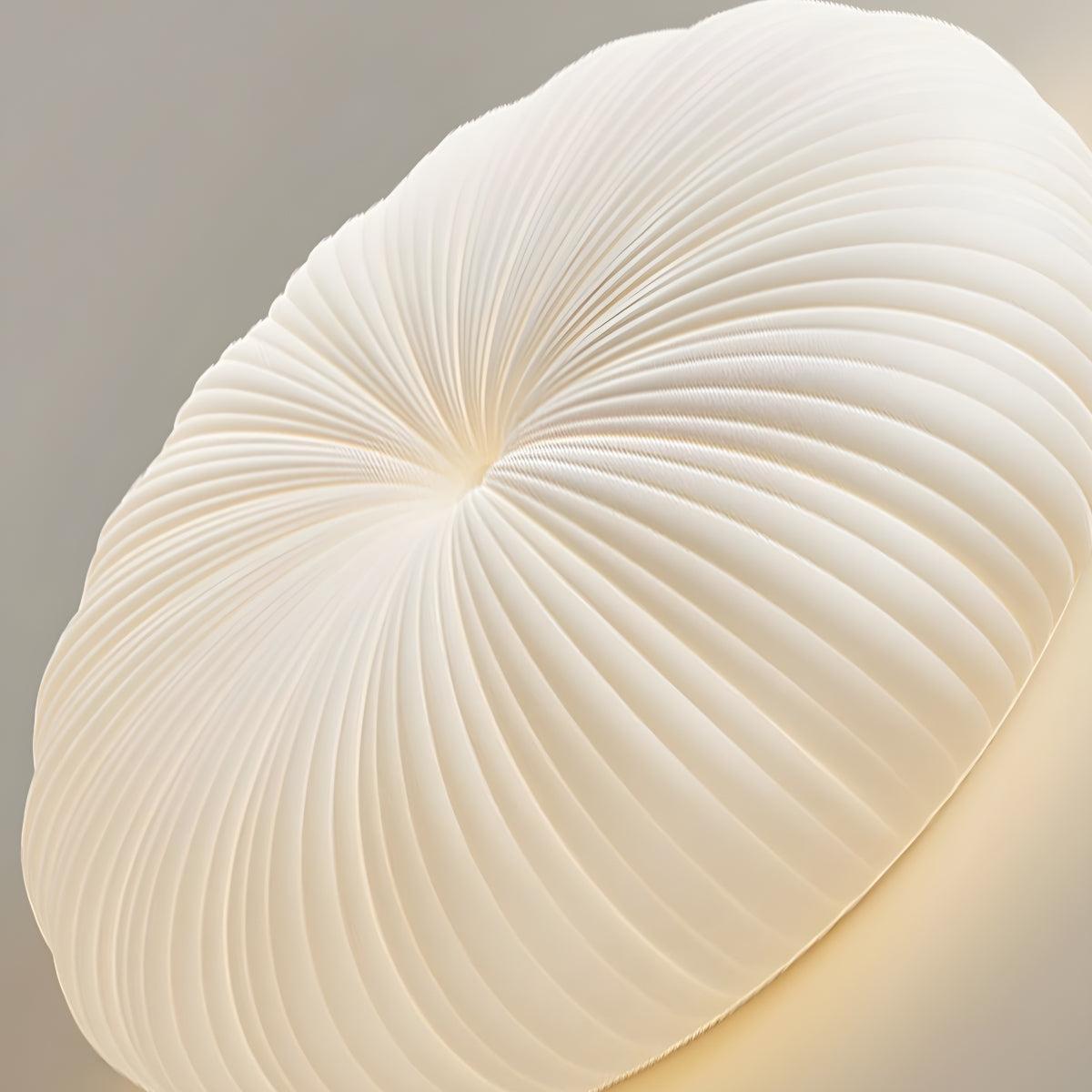 Lampada da soffitto a donut bianca con controllo remoto dimmerabile