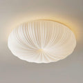 Lampada da soffitto a donut bianca con controllo remoto dimmerabile