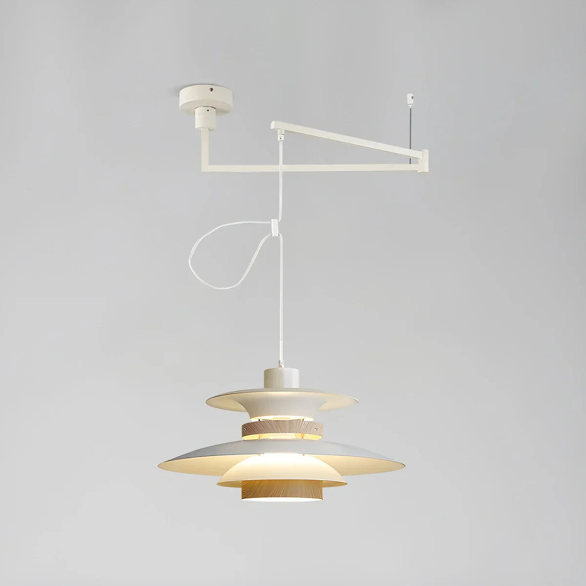 Ariyanae | Lampada a Sospensione UFO Moderna con LED Dimmerabile per Isola Cucina e Sala da Pranzo