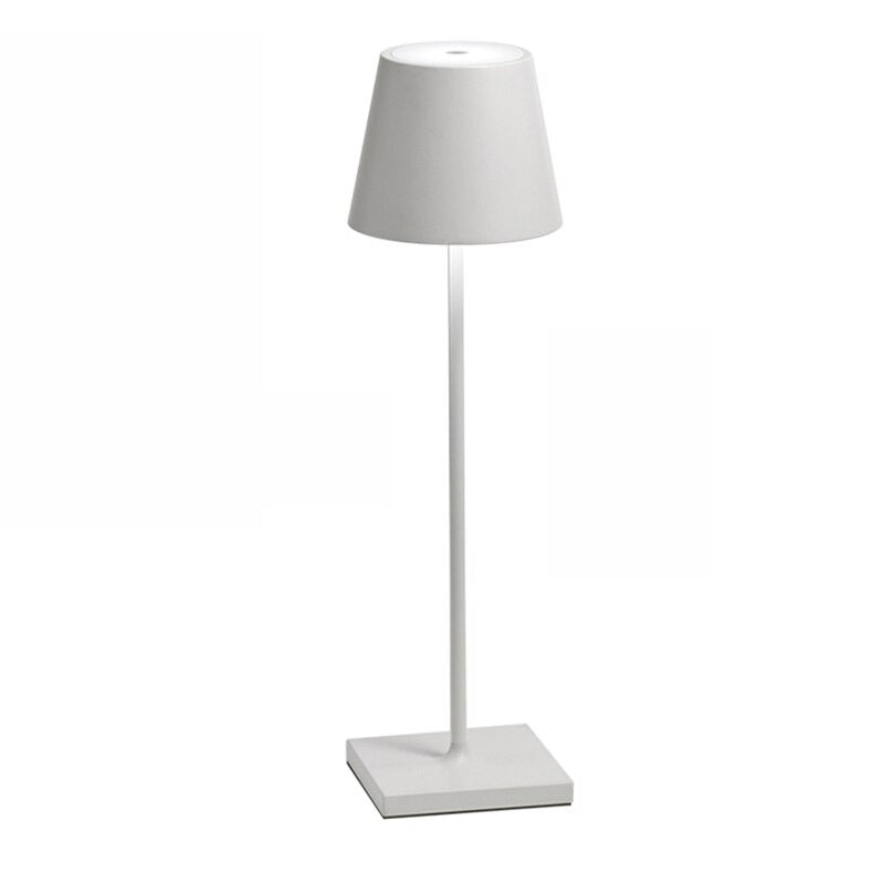 Lampada da tavolo wireless 2025 con dimmer touch