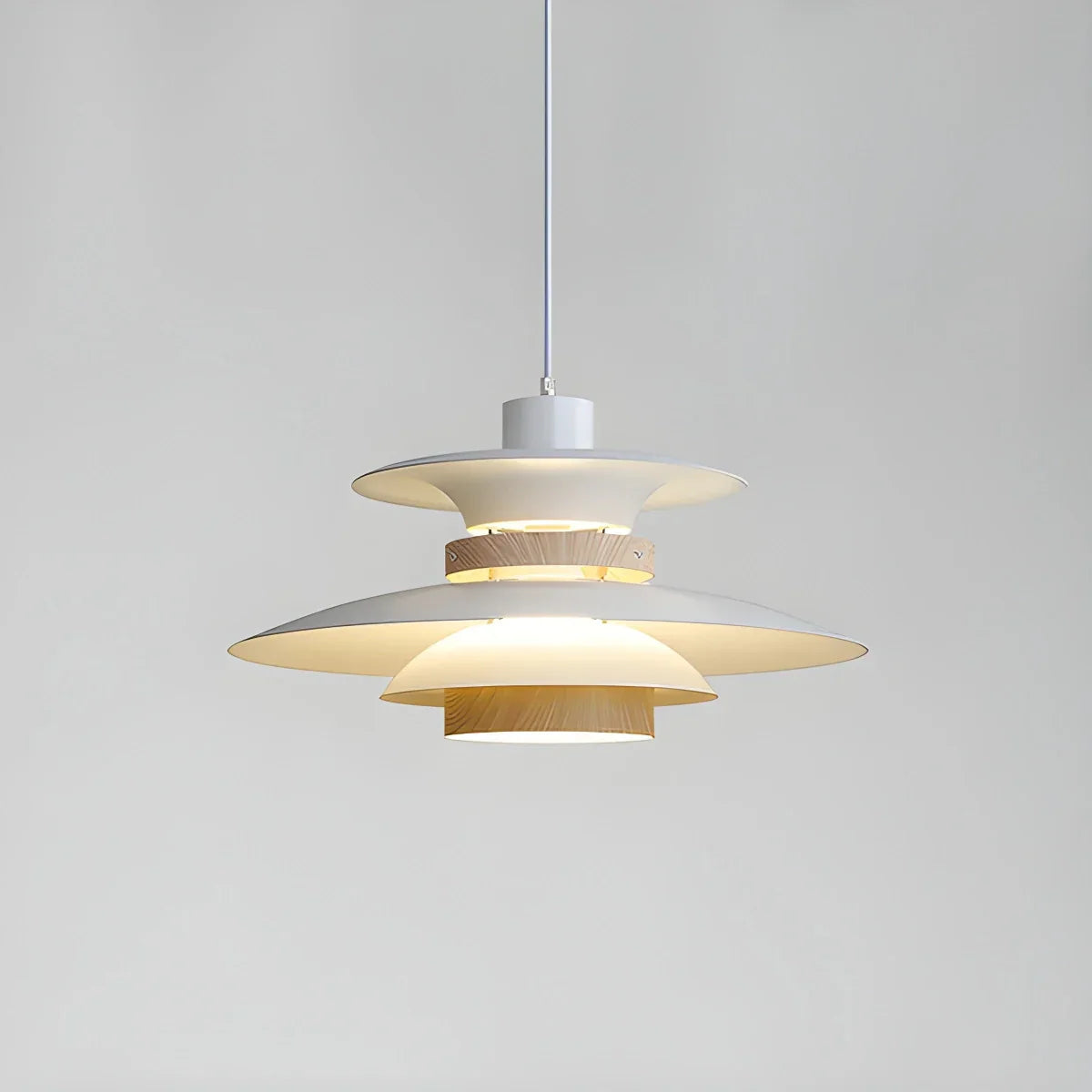 Ariyanae | Lampada a Sospensione UFO Moderna con LED Dimmerabile per Isola Cucina e Sala da Pranzo