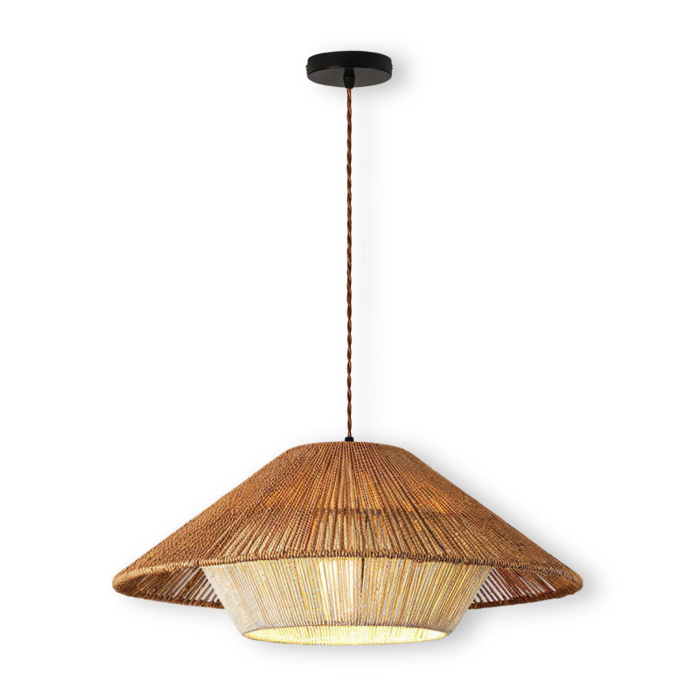 Zenboku – Lampada a soffitto ispirata al Giappone in stile Wabi-Sabi
